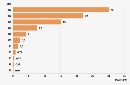Electric motors and Brake electric motors T-M-g
